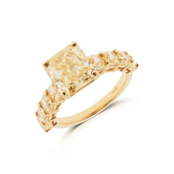 Classic Fancy Yellow Ring