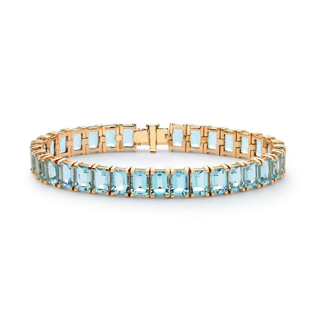 Radiant Aquamarine Bracelet