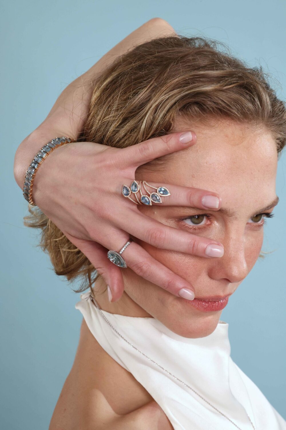Radiant Aquamarine Bracelet