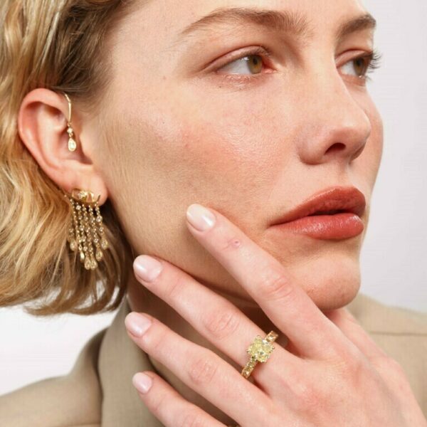 Classic Fancy Yellow Ring