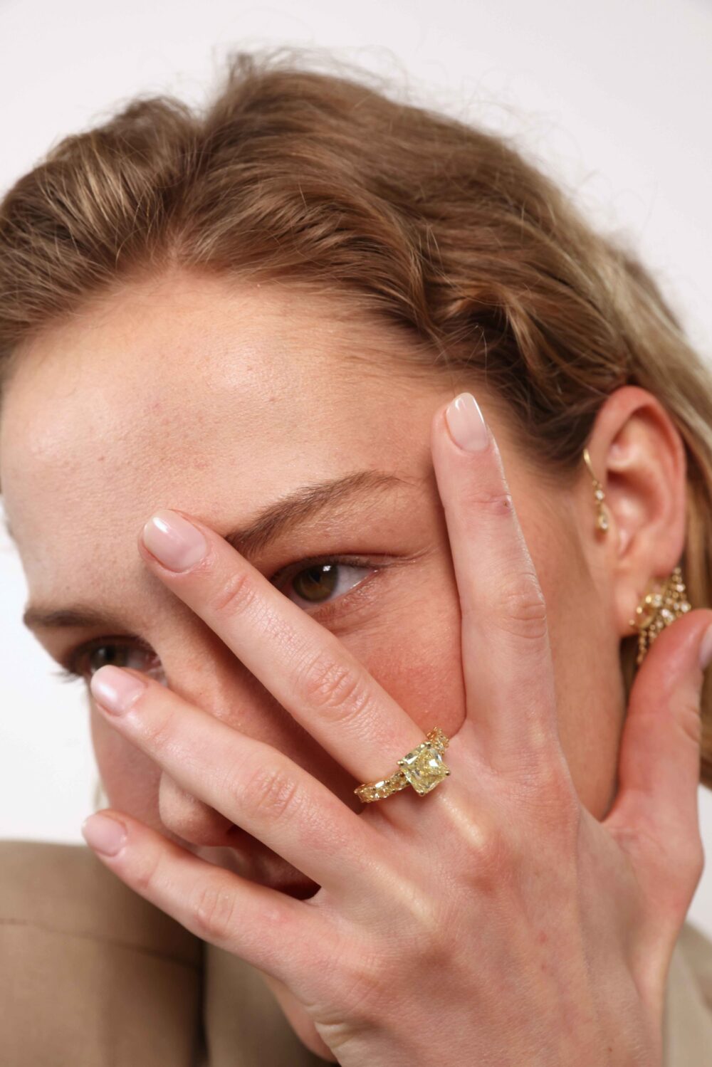Classic Fancy Yellow Ring